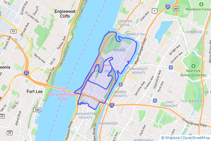 Service Area Map