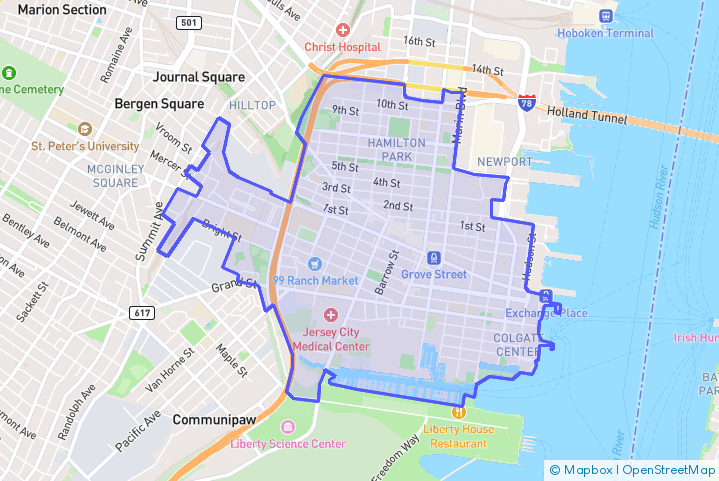 Service Area Map