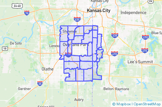 Service Area Map