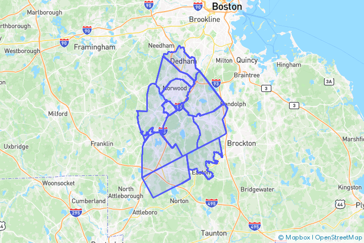 Service Area Map