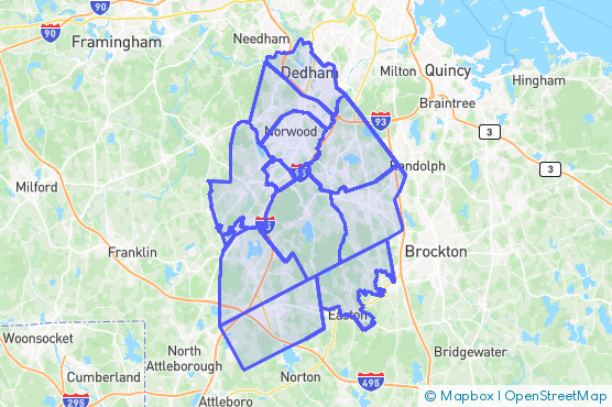 Service Area Map