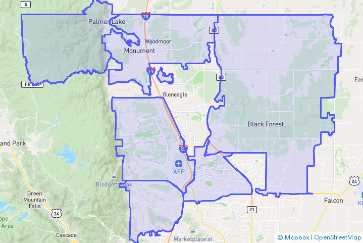 Service Area Map