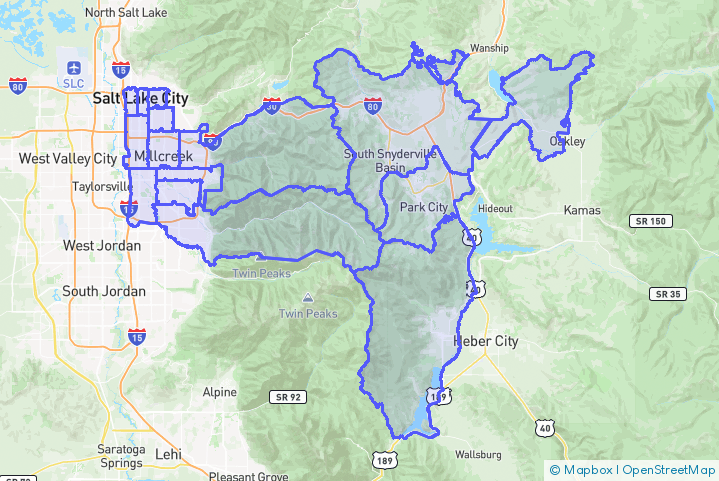 Service Area Map