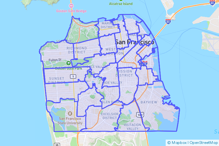Service Area Map