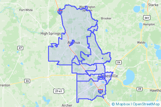 Service Area Map