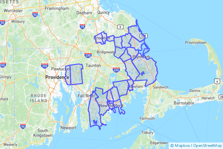 Service Area Map