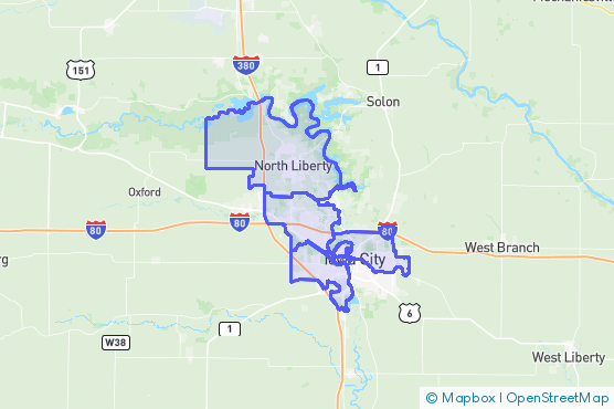 Service Area Map