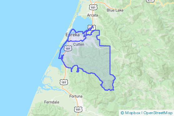 Service Area Map
