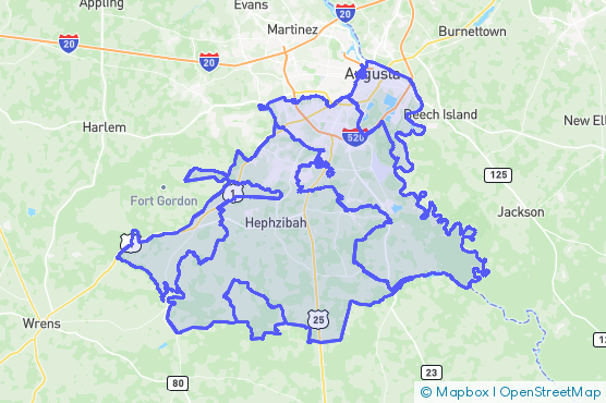 Service Area Map