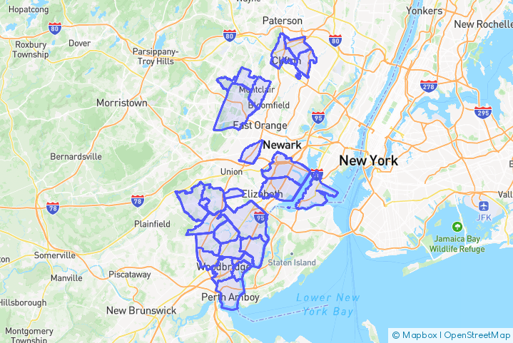 Service Area Map