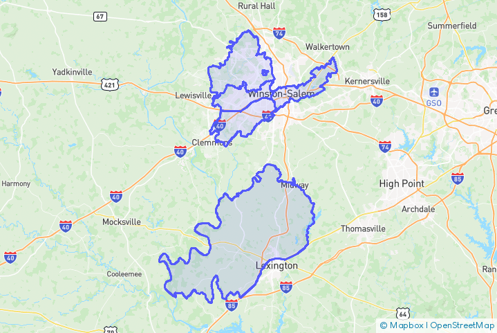 Service Area Map