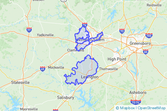 Service Area Map
