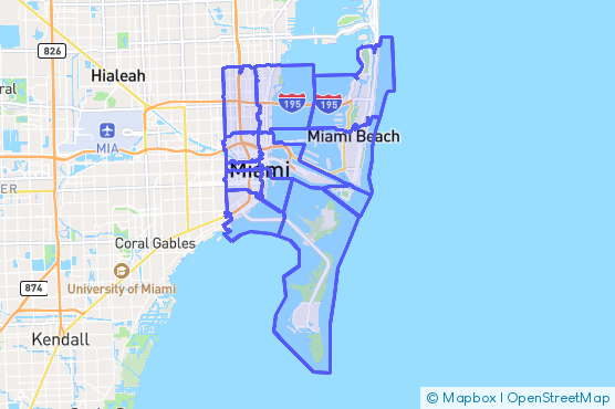 Service Area Map