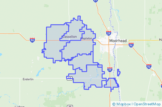 Service Area Map
