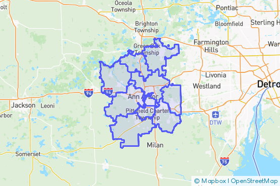 Service Area Map
