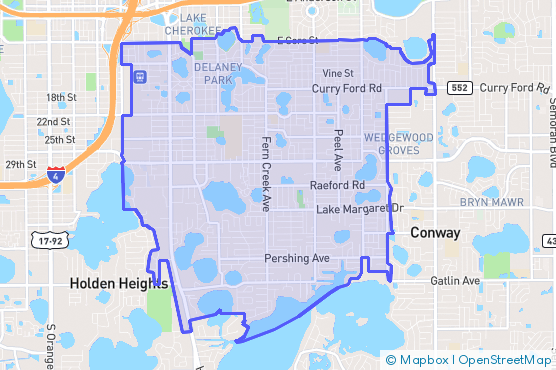 Service Area Map