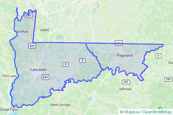 Service Area Map