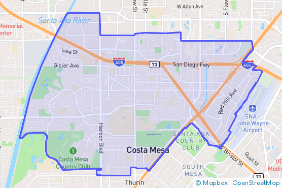 Service Area Map