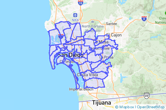 Service Area Map
