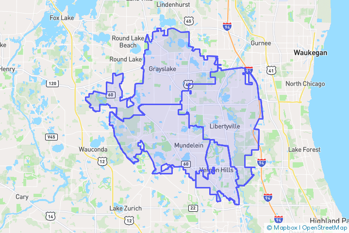 Service Area Map