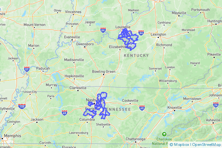 Service Area Map