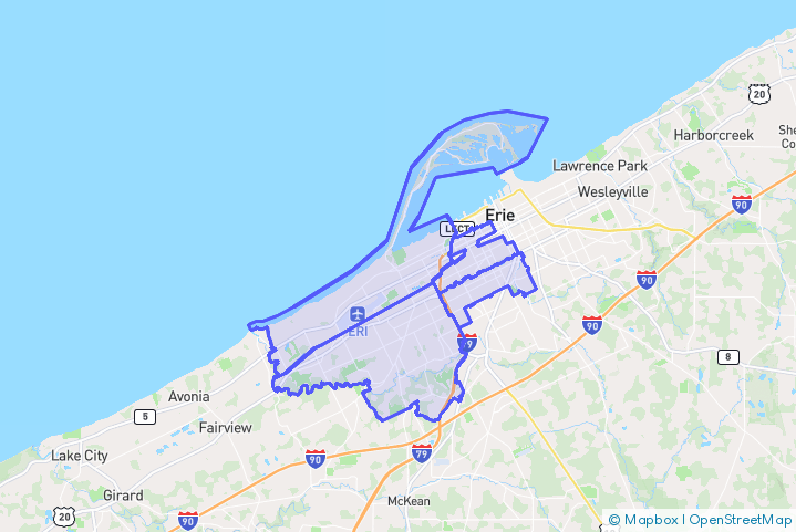 Service Area Map