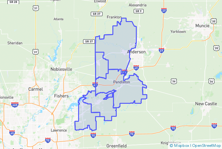 Service Area Map