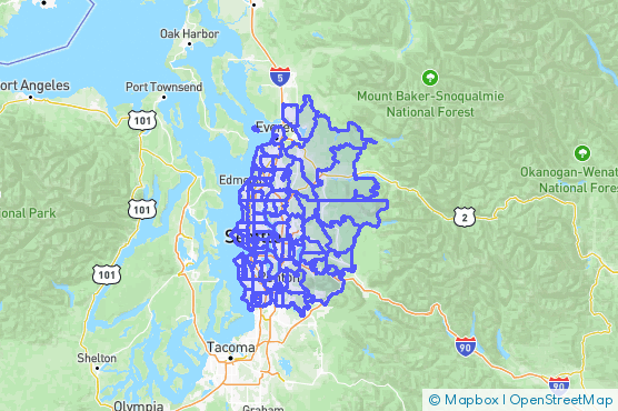 Service Area Map