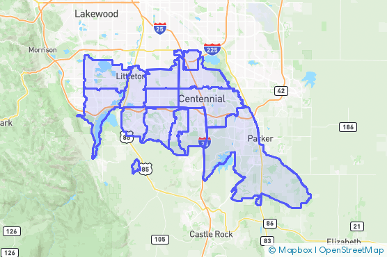Service Area Map
