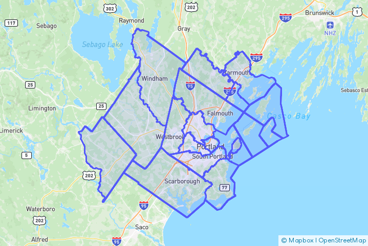 Service Area Map