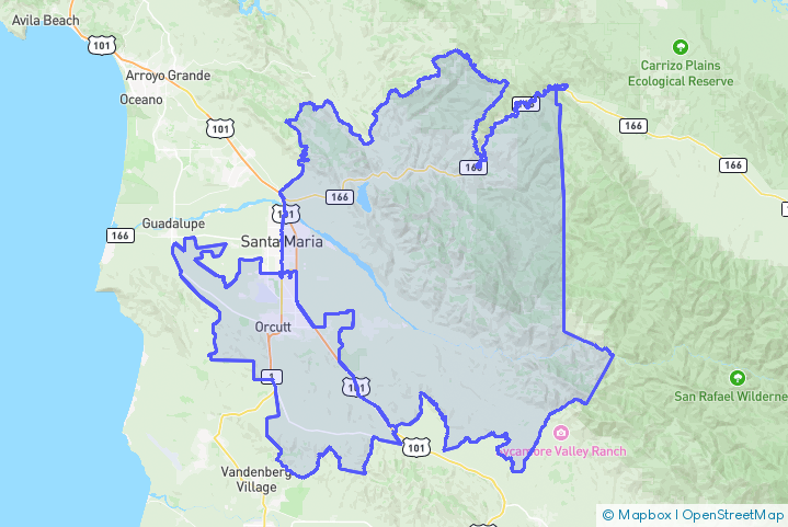 Service Area Map