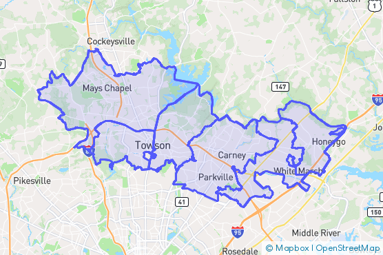 Service Area Map