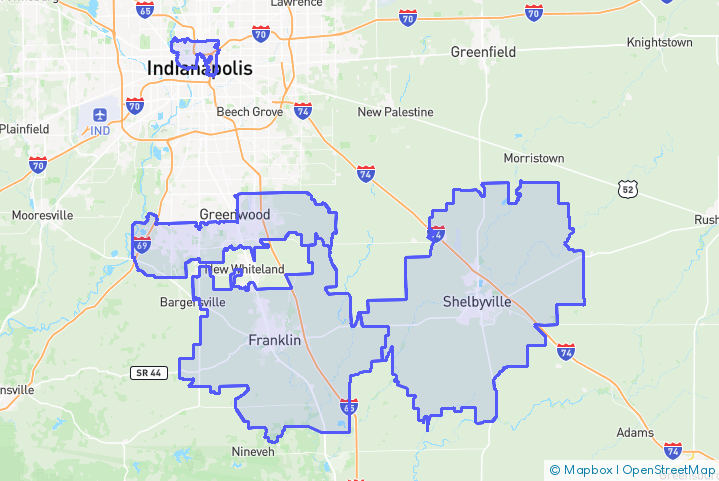 Service Area Map