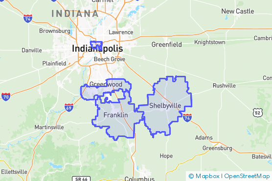 Service Area Map