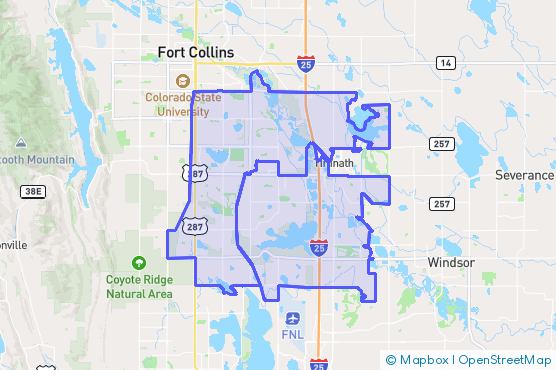 Service Area Map