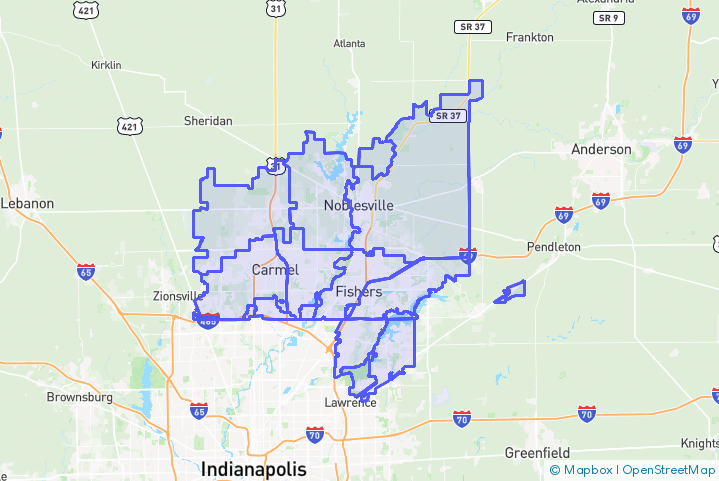 Service Area Map