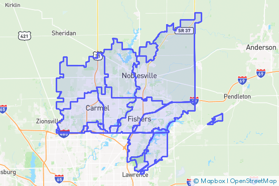 Service Area Map