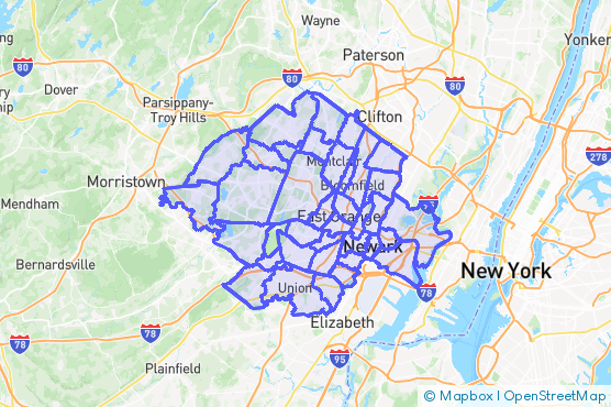 Service Area Map