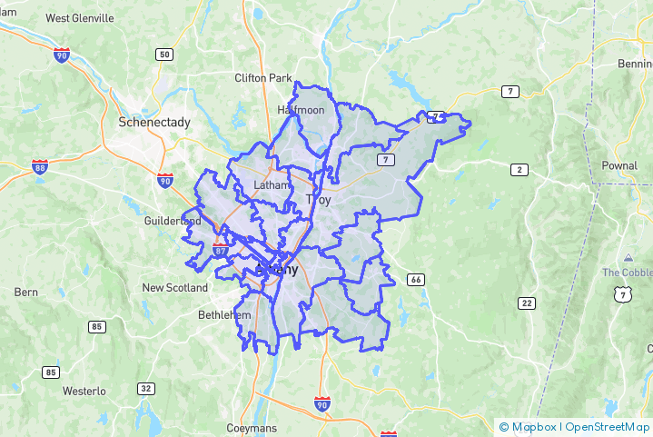 Service Area Map