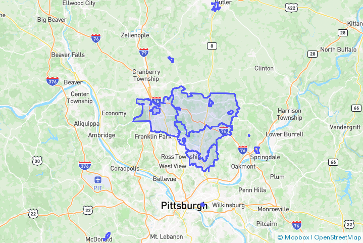 Service Area Map