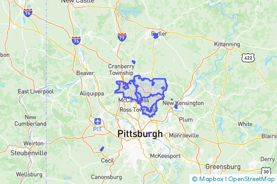 Service Area Map