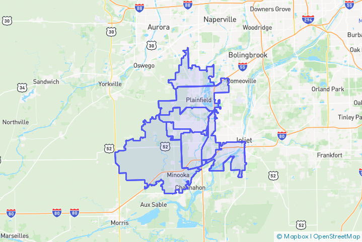 Service Area Map