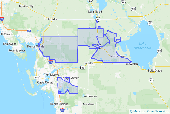 Service Area Map