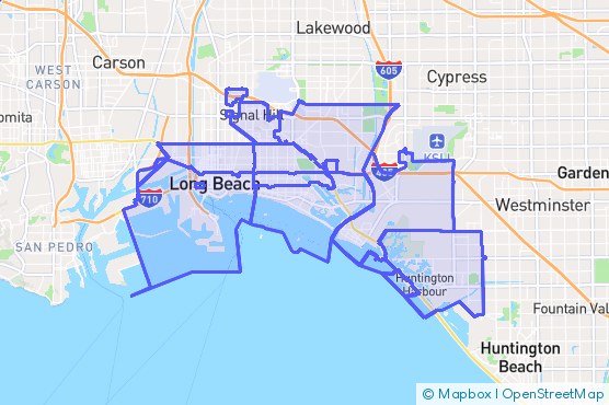 Service Area Map