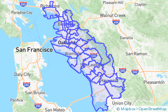 Service Area Map
