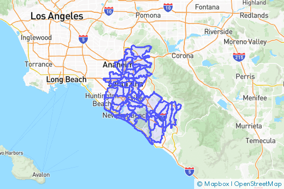 Service Area Map