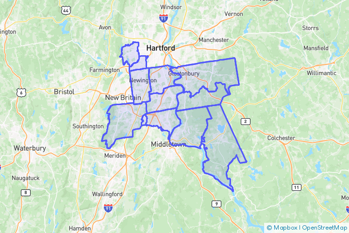 Service Area Map