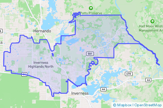 Service Area Map