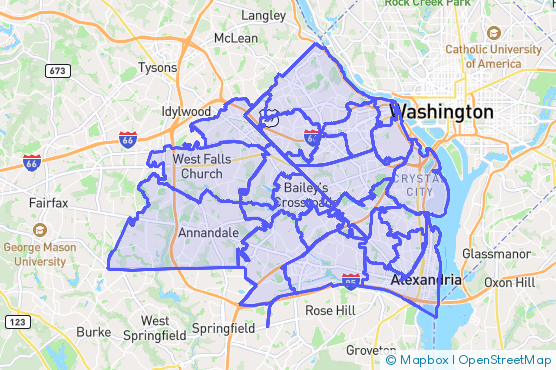 Service Area Map