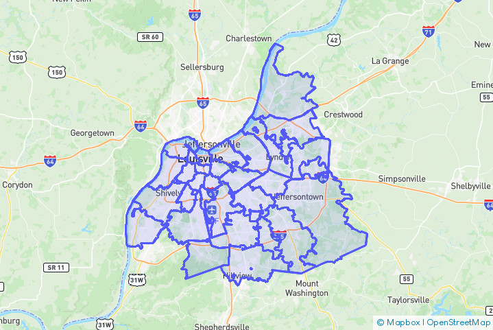 Service Area Map